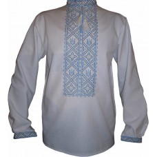 Embroidered shirt "Ukrainian Trident"